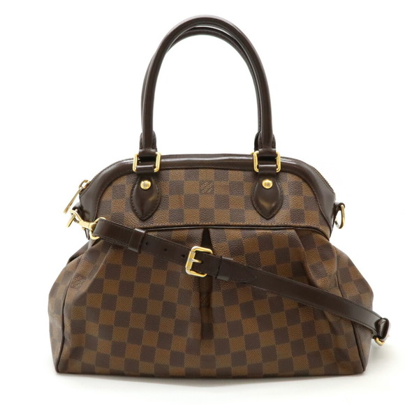 LOUIS VUITTON Brown Damier Shoulder Bag - Picture 1 of 8